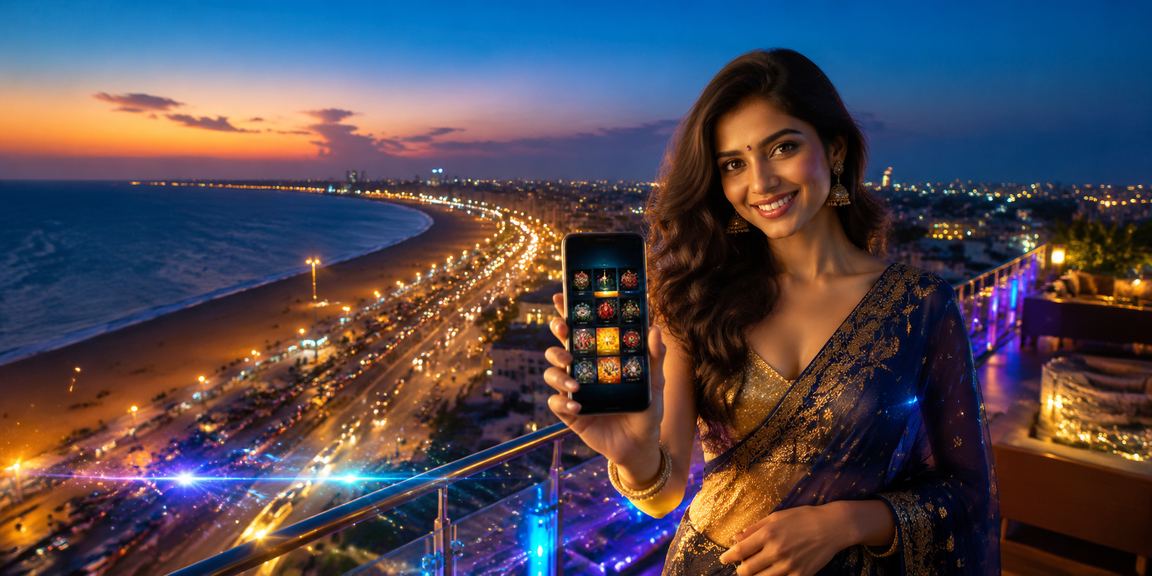 Player using smartphone for live casino betting in India
