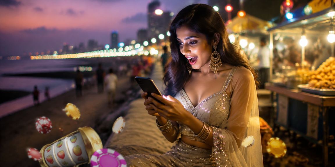 Casino dealer hosting a live game table in India